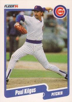 #34 Paul Kilgus - Chicago Cubs - 1990 Fleer Canadian Baseball