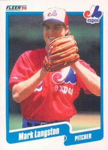 #352 Mark Langston - Montreal Expos - 1990 Fleer Canadian Baseball