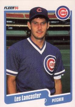 #35 Les Lancaster - Chicago Cubs - 1990 Fleer Canadian Baseball