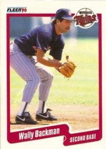 #367 Wally Backman - Minnesota Twins - 1990 Fleer Canadian Baseball
