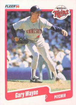 #387 Gary Wayne - Minnesota Twins - 1990 Fleer Canadian Baseball