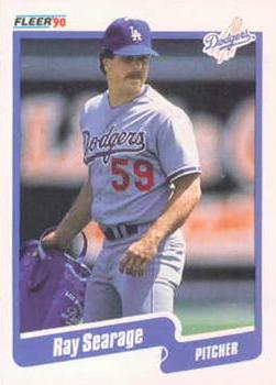 #408 Ray Searage - Los Angeles Dodgers - 1990 Fleer Canadian Baseball