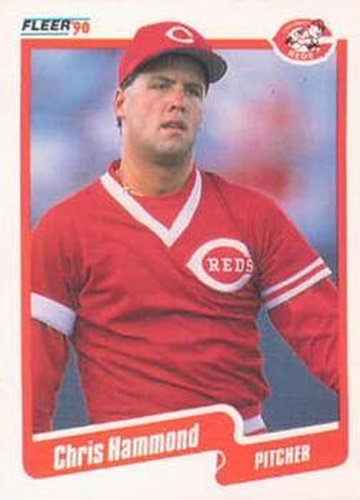 #421 Chris Hammond - Cincinnati Reds - 1990 Fleer Canadian Baseball