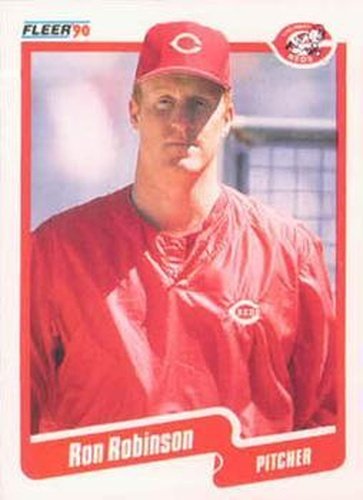 #431 Ron Robinson - Cincinnati Reds - 1990 Fleer Canadian Baseball