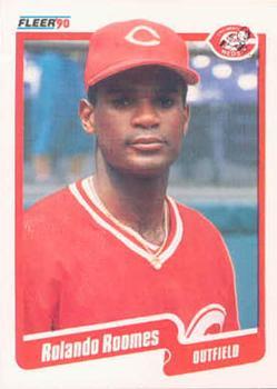 #432 Rolando Roomes - Cincinnati Reds - 1990 Fleer Canadian Baseball