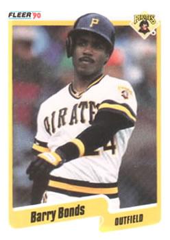 #461 Barry Bonds - Pittsburgh Pirates - 1990 Fleer Canadian Baseball