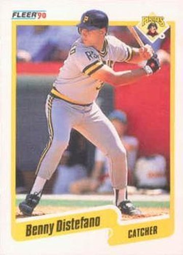 #464 Benny Distefano - Pittsburgh Pirates - 1990 Fleer Canadian Baseball