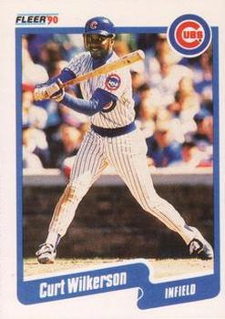 #46 Curt Wilkerson - Chicago Cubs - 1990 Fleer Canadian Baseball