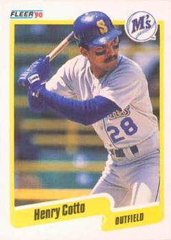 #511 Henry Cotto - Seattle Mariners - 1990 Fleer Canadian Baseball