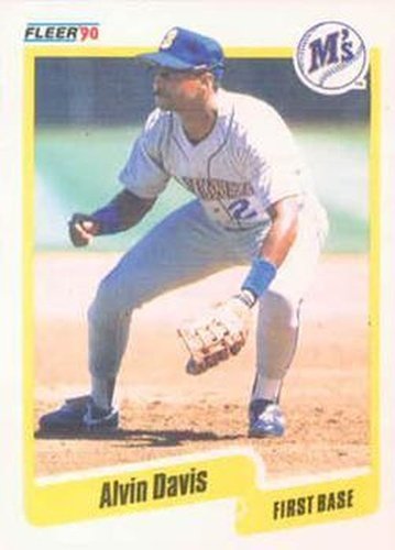 #512 Alvin Davis - Seattle Mariners - 1990 Fleer Canadian Baseball