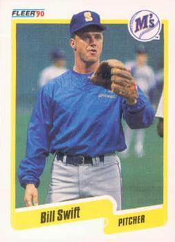 #526 Bill Swift - Seattle Mariners - 1990 Fleer Canadian Baseball