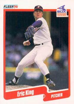 #537 Eric King - Chicago White Sox - 1990 Fleer Canadian Baseball