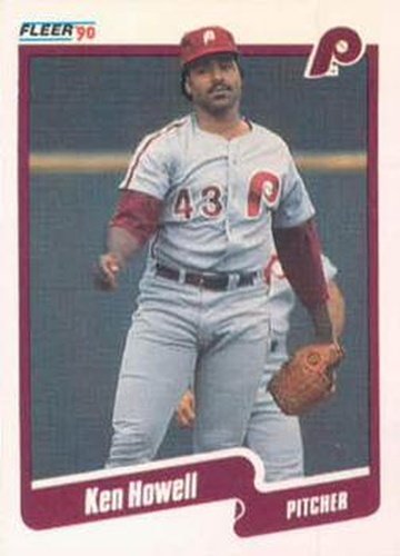 #556 Lenny Dykstra - Philadelphia Phillies - 1990 Fleer Canadian Baseball