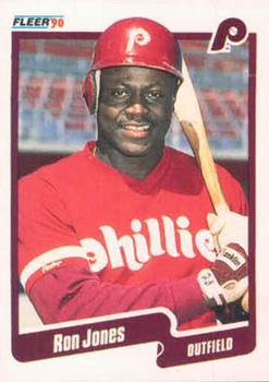 #563 Ron Jones - Philadelphia Phillies - 1990 Fleer Canadian Baseball