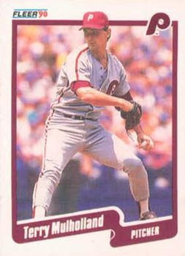#568 Terry Mulholland - Philadelphia Phillies - 1990 Fleer Canadian Baseball