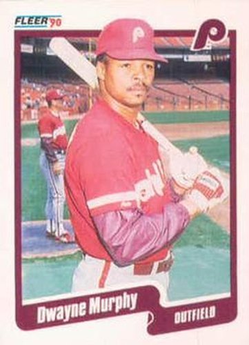 #569 Dwayne Murphy - Philadelphia Phillies - 1990 Fleer Canadian Baseball