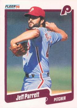 #570 Jeff Parrett - Philadelphia Phillies - 1990 Fleer Canadian Baseball