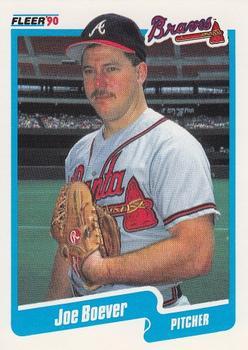 #577 Joe Boever - Atlanta Braves - 1990 Fleer Canadian Baseball