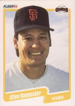#57 Atlee Hammaker - San Francisco Giants - 1990 Fleer Canadian Baseball