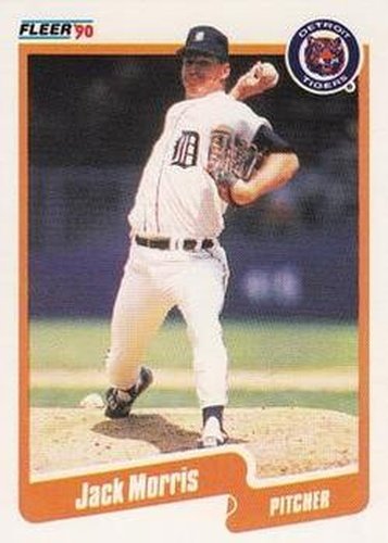 #610 Jack Morris - Detroit Tigers - 1990 Fleer Canadian Baseball