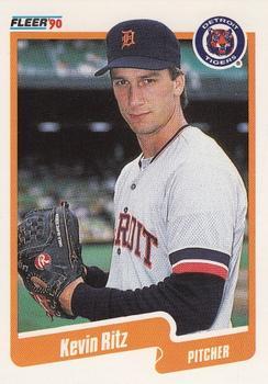 #613 Kevin Ritz - Detroit Tigers - 1990 Fleer Canadian Baseball