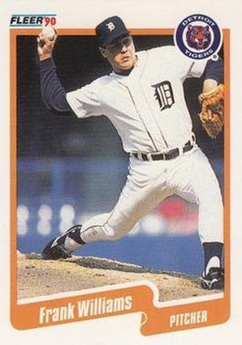 #620 Frank Williams - Detroit Tigers - 1990 Fleer Canadian Baseball