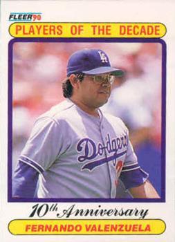 #622 Fernando Valenzuela - Los Angeles Dodgers - 1990 Fleer Canadian Baseball
