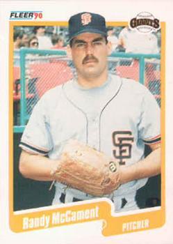 #64 Randy McCament - San Francisco Giants - 1990 Fleer Canadian Baseball