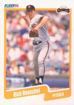 #68 Rick Reuschel - San Francisco Giants - 1990 Fleer Canadian Baseball