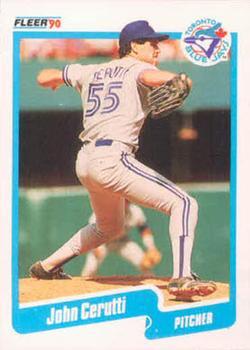 #78 John Cerutti - Toronto Blue Jays - 1990 Fleer Canadian Baseball