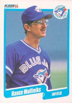 #91 Rance Mulliniks - Toronto Blue Jays - 1990 Fleer Canadian Baseball