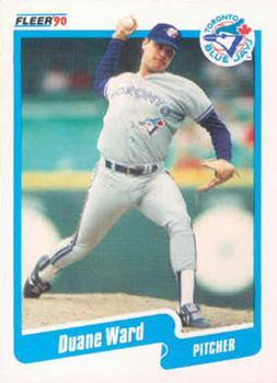 #95 Duane Ward - Toronto Blue Jays - 1990 Fleer Canadian Baseball