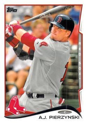 #595 A.J. Pierzynski - Boston Red Sox - 2014 Topps Baseball