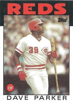 #595 Dave Parker - Cincinnati Reds - 1986 Topps Baseball