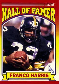#595 Franco Harris - Pittsburgh Steelers - 1990 Score Football
