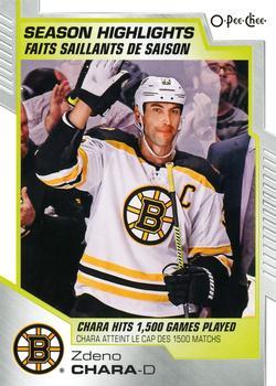 #595 Zdeno Chara - Boston Bruins - 2020-21 O-Pee-Chee Hockey