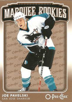 #595 Joe Pavelski - San Jose Sharks - 2006-07 O-Pee-Chee Hockey