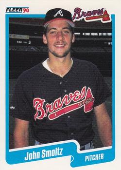 #595 John Smoltz - Atlanta Braves - 1990 Fleer USA Baseball