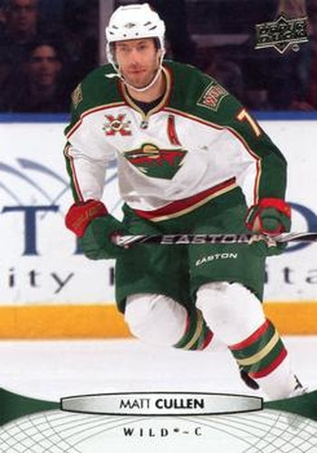 #111 Matt Cullen - Minnesota Wild - 2011-12 Upper Deck Hockey