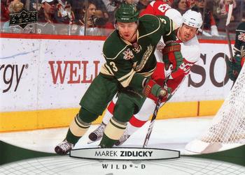 #112 Marek Zidlicky - Minnesota Wild - 2011-12 Upper Deck Hockey