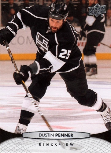 #114 Dustin Penner - Los Angeles Kings - 2011-12 Upper Deck Hockey
