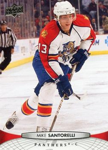 #123 Mike Santorelli - Florida Panthers - 2011-12 Upper Deck Hockey