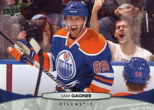 #128 Sam Gagner - Edmonton Oilers - 2011-12 Upper Deck Hockey