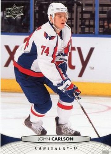 #12 John Carlson - Washington Capitals - 2011-12 Upper Deck Hockey