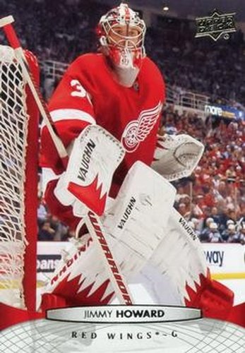 #135 Jimmy Howard - Detroit Red Wings - 2011-12 Upper Deck Hockey