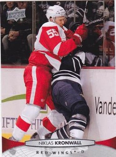 #136 Niklas Kronwall - Detroit Red Wings - 2011-12 Upper Deck Hockey