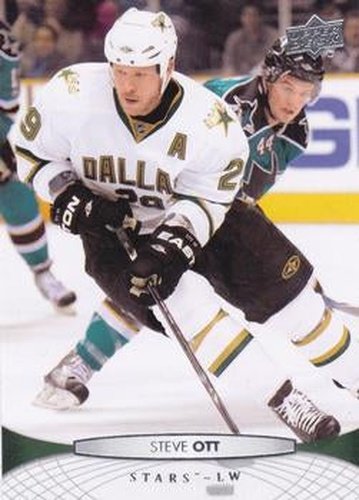 #145 Steve Ott - Dallas Stars - 2011-12 Upper Deck Hockey