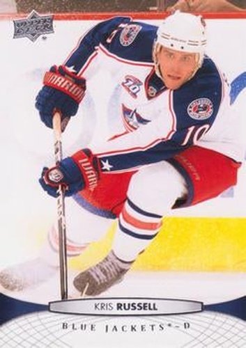 #149 Kris Russell - Columbus Blue Jackets - 2011-12 Upper Deck Hockey
