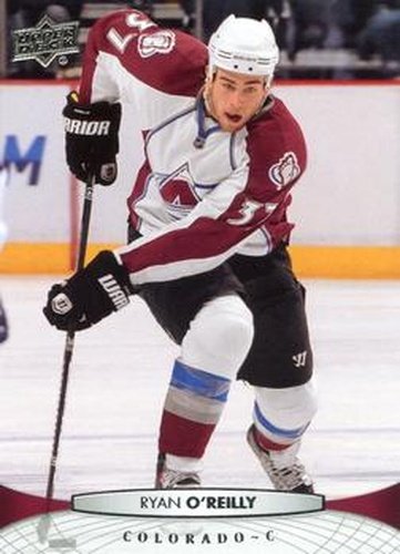 #158 Ryan O'Reilly - Colorado Avalanche - 2011-12 Upper Deck Hockey