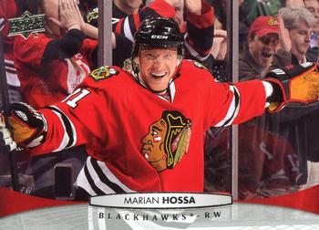 #162 Marian Hossa - Chicago Blackhawks - 2011-12 Upper Deck Hockey